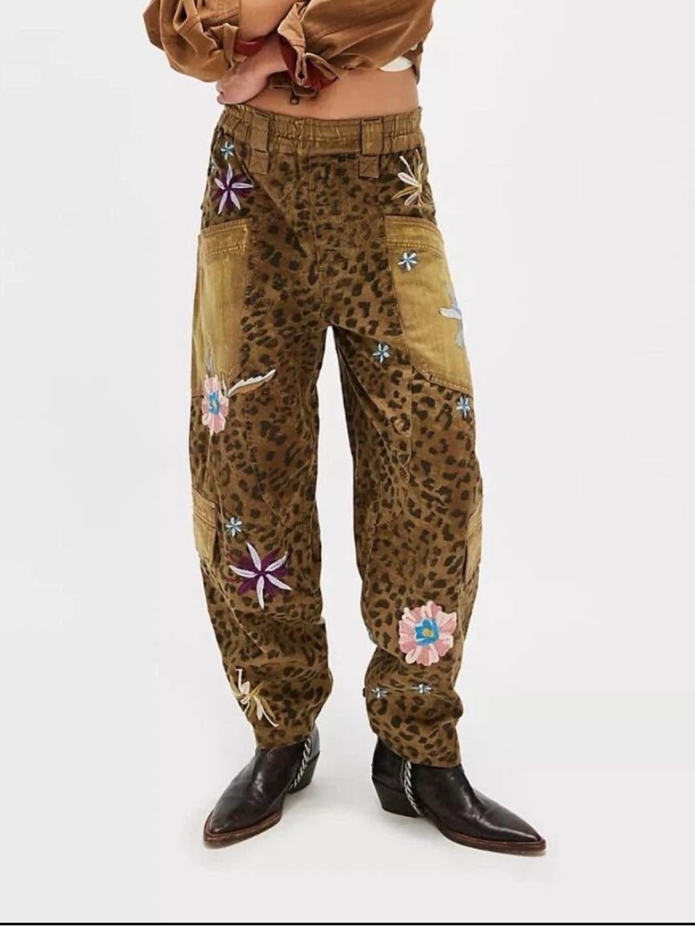 FREE PEOPLE WILD THING PANTS size XS (fits like small) - RETAIL$268